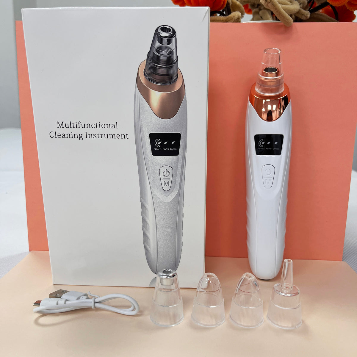 Electric Blackhead Remover Vacuum – Pore Cleaner & Facial Suction Device