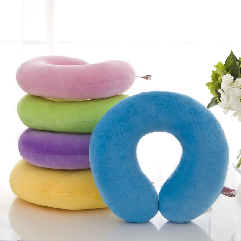 Ultra-Comfort U-Shaped Travel Pillow – Portable Neck Support Cushion for Airplane Flights, Road Trips & Home (Multi-Design)